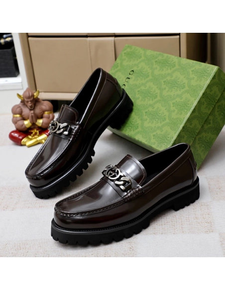 Gucci leather shoes 062,GUCCI SHOES,Business Shoes