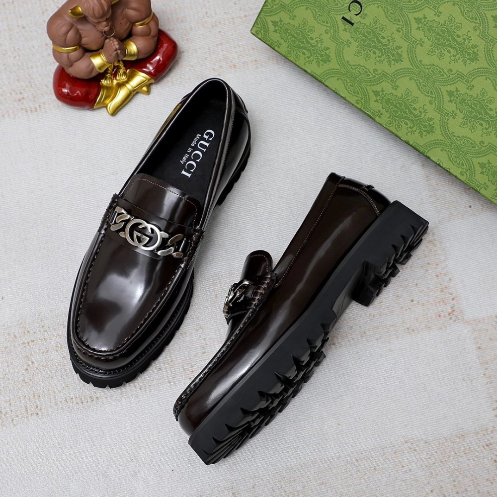 Gucci leather shoes 062,GUCCI SHOES,Business Shoes