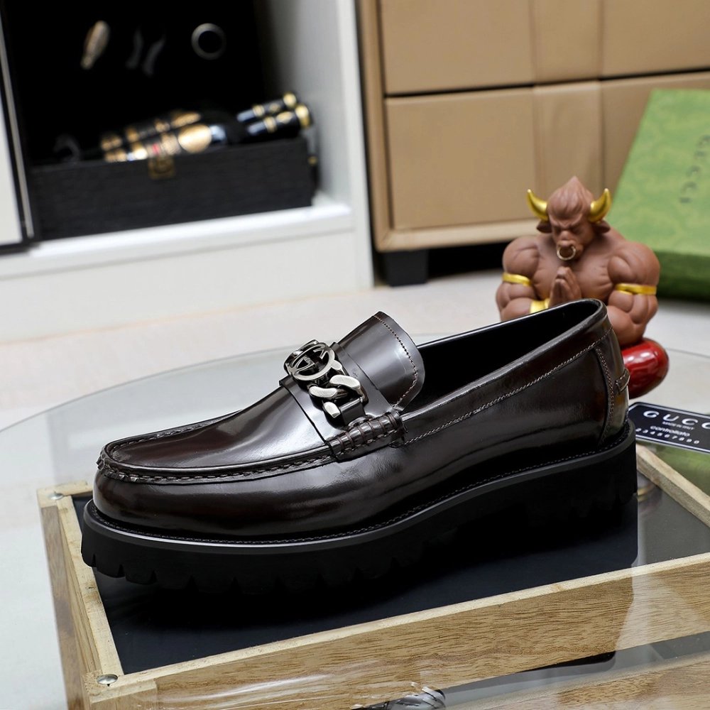 Gucci leather shoes 062,GUCCI SHOES,Business Shoes