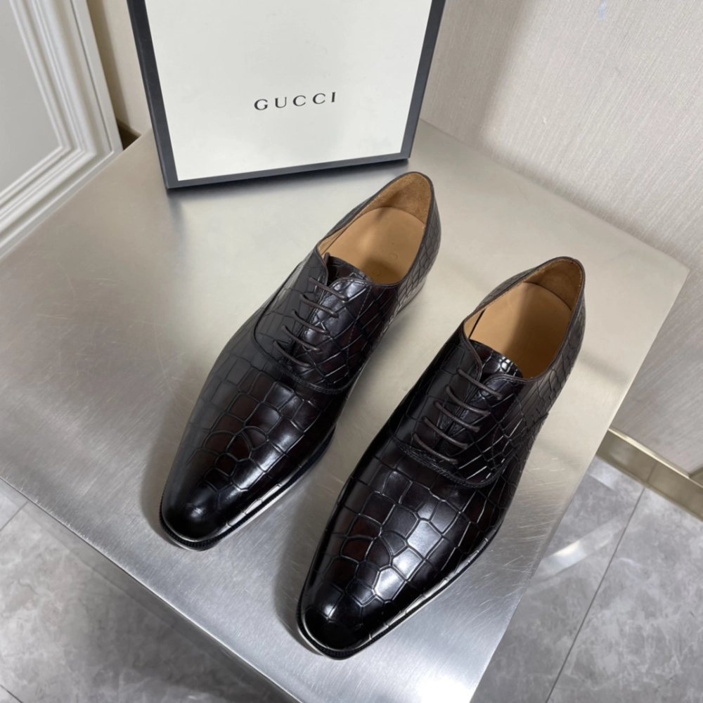 Gucci leather shoes 109,GUCCI SHOES,Business Shoes