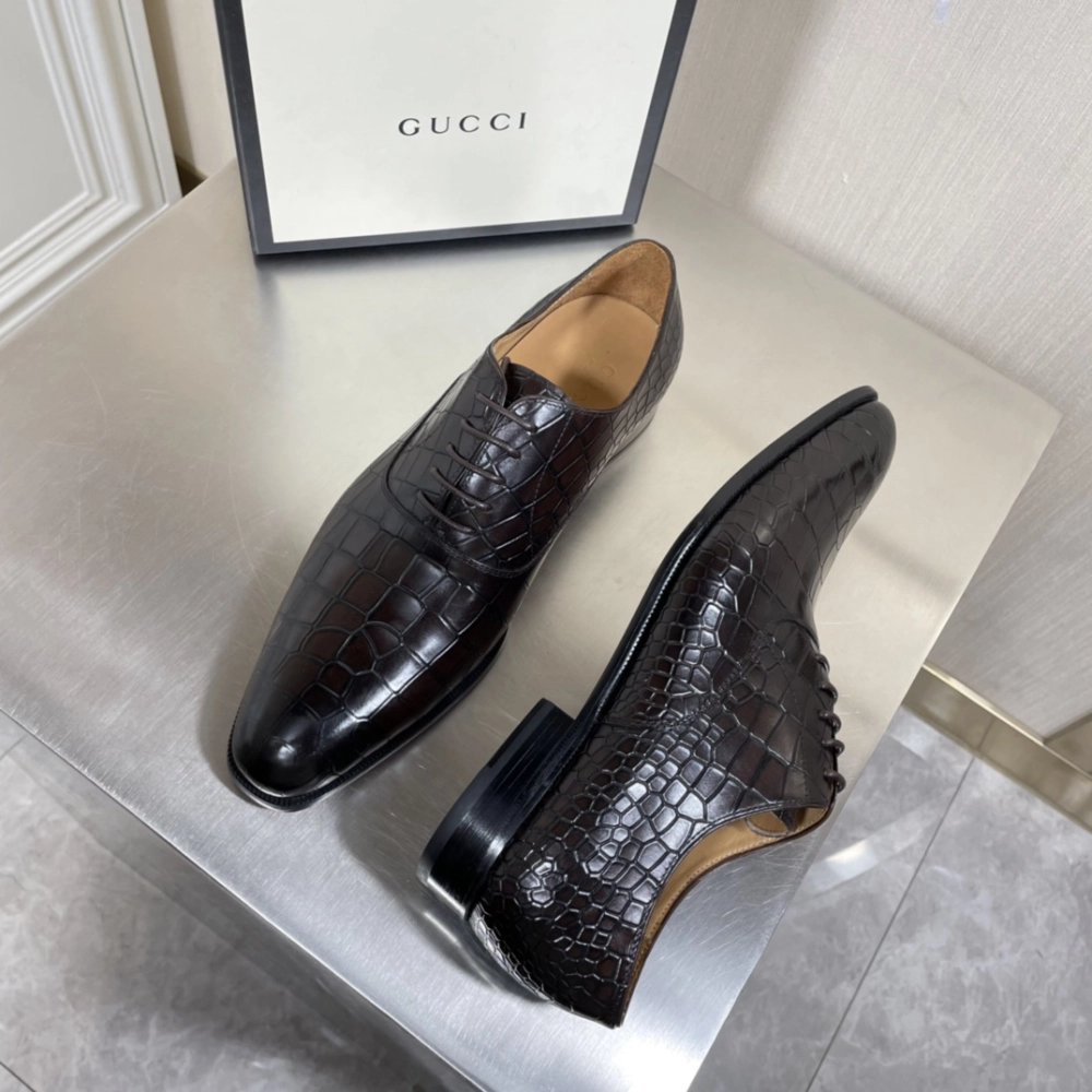 Gucci leather shoes 109,GUCCI SHOES,Business Shoes