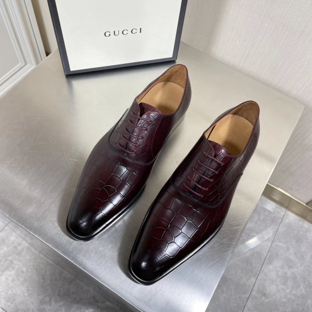Gucci leather shoes 110,GUCCI SHOES,Business Shoes