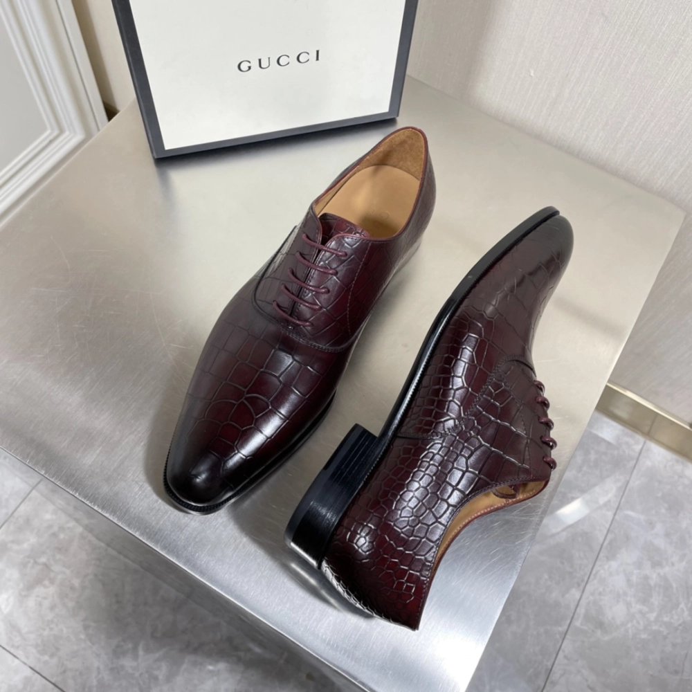 Gucci leather shoes 110,GUCCI SHOES,Business Shoes