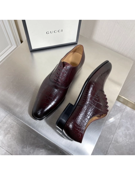 Gucci leather shoes 110,GUCCI SHOES,Business Shoes
