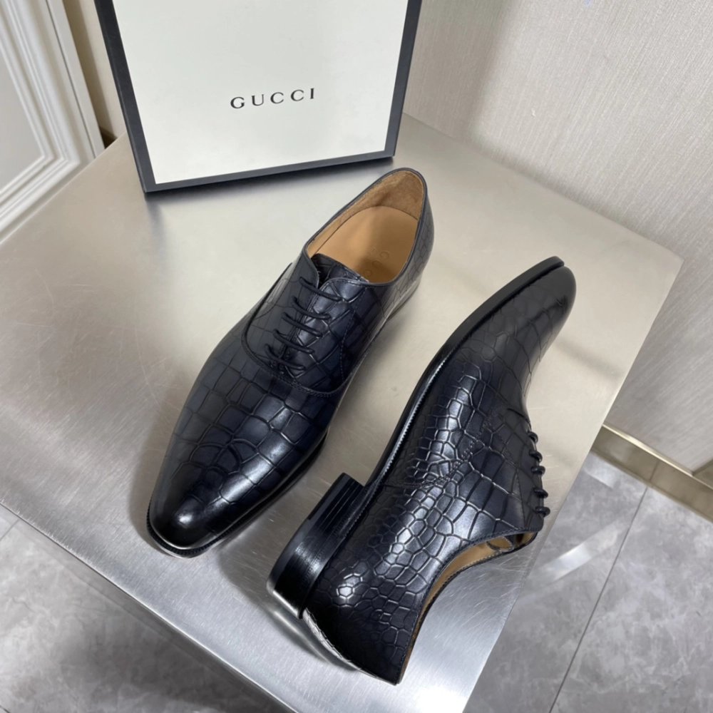 Gucci leather shoes 111,GUCCI SHOES,Business Shoes