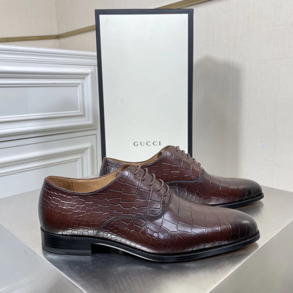 Gucci leather shoes 112,GUCCI SHOES,Business Shoes