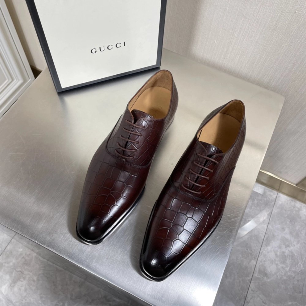 Gucci leather shoes 112,GUCCI SHOES,Business Shoes