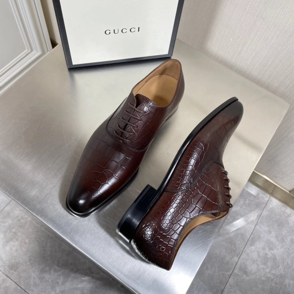 Gucci leather shoes 112,GUCCI SHOES,Business Shoes