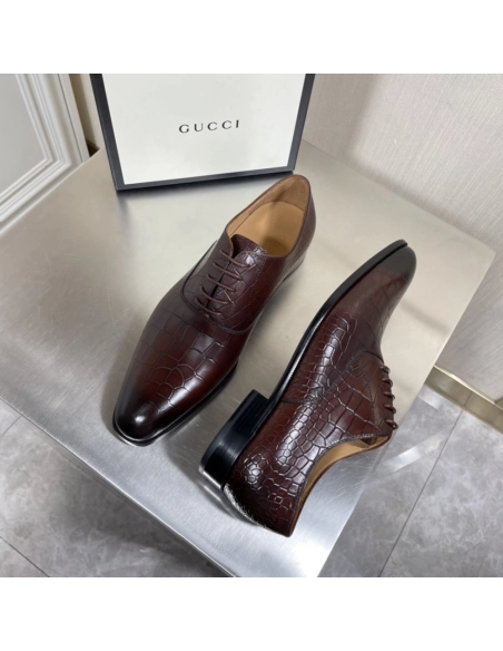 Gucci leather shoes 112,GUCCI SHOES,Business Shoes