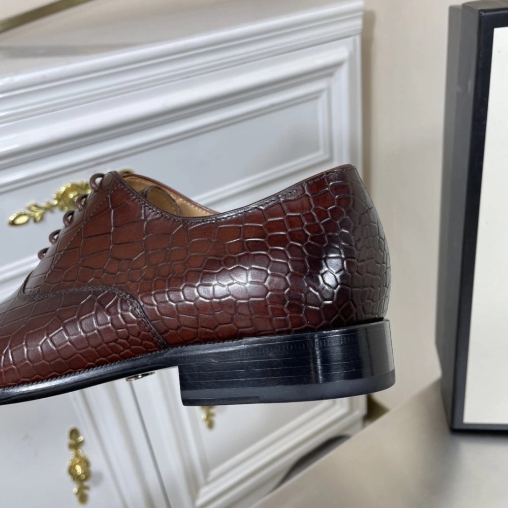 Gucci leather shoes 112,GUCCI SHOES,Business Shoes