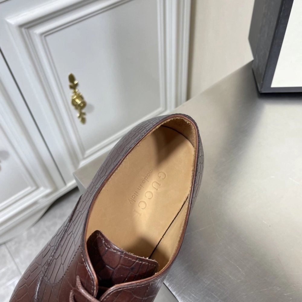 Gucci leather shoes 112,GUCCI SHOES,Business Shoes