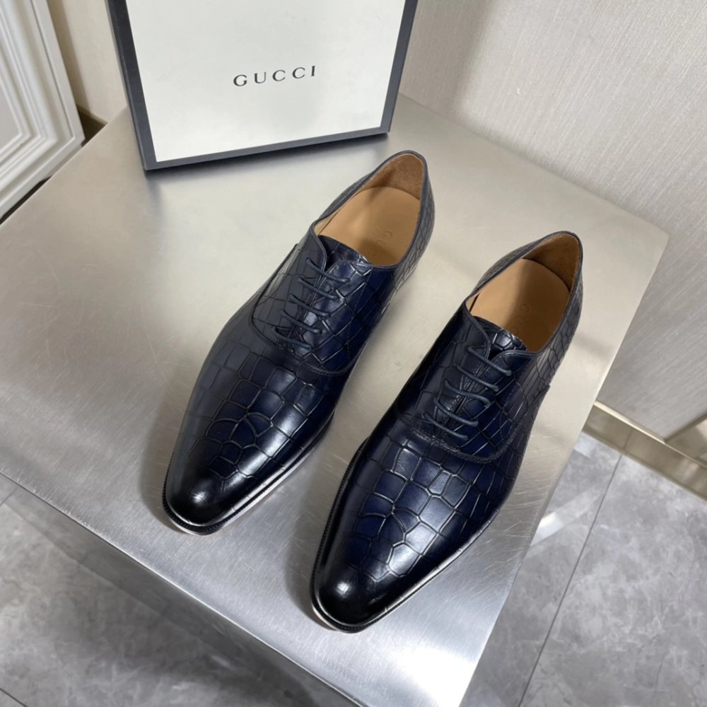 Gucci leather shoes 113,GUCCI SHOES,Business Shoes