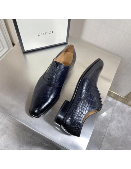 Gucci leather shoes 113,GUCCI SHOES,Business Shoes