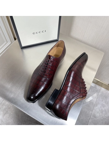 Gucci leather shoes 114,GUCCI SHOES,Business Shoes