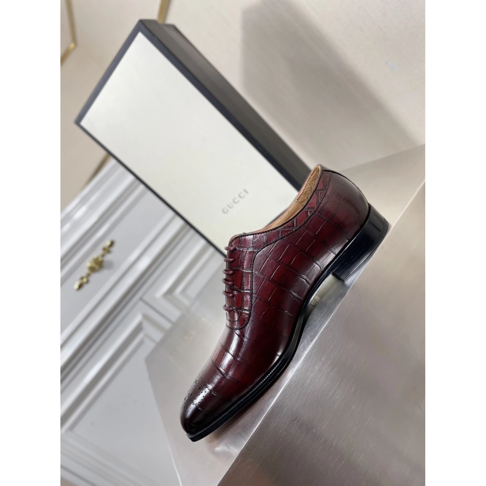 Gucci leather shoes 114,GUCCI SHOES,Business Shoes