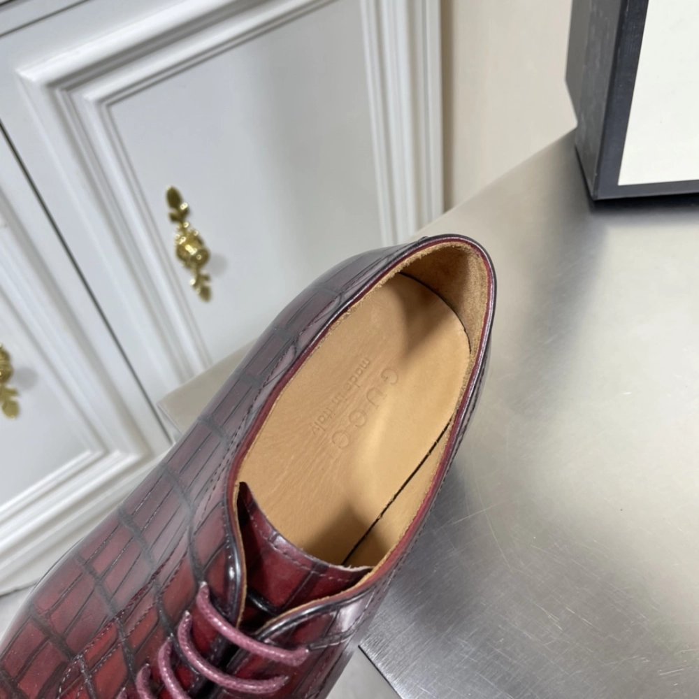 Gucci leather shoes 114,GUCCI SHOES,Business Shoes