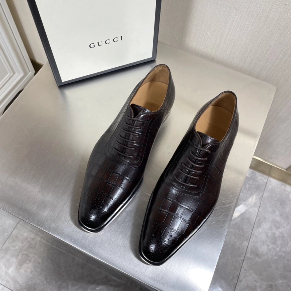 Gucci leather shoes 115,GUCCI SHOES,Business Shoes