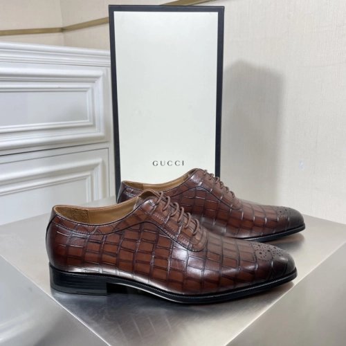Gucci leather shoes 116,GUCCI SHOES,Business Shoes