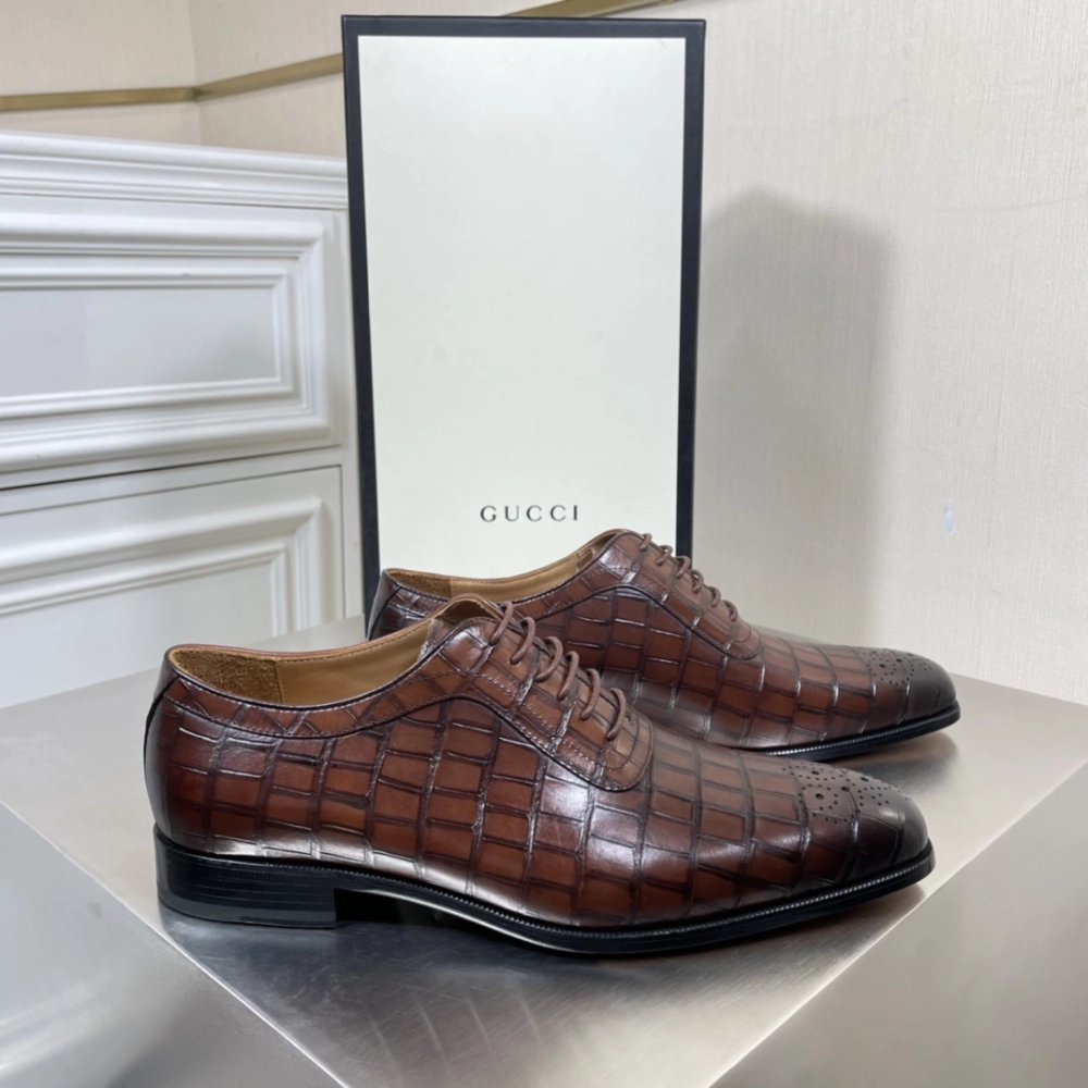 Gucci leather shoes 116,GUCCI SHOES,Business Shoes