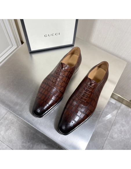 Gucci leather shoes 116,GUCCI SHOES,Business Shoes