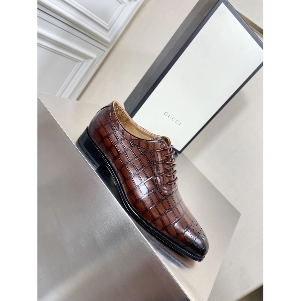 Gucci leather shoes 116,GUCCI SHOES,Business Shoes