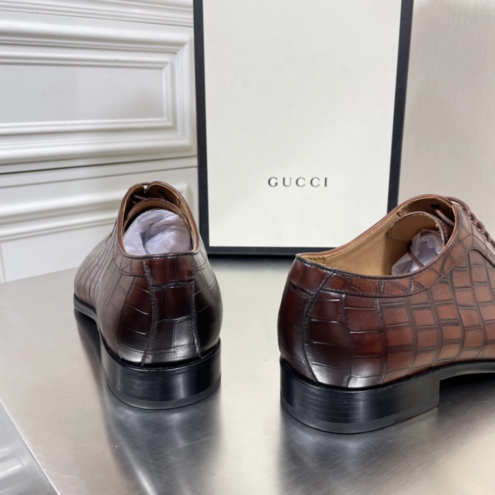 Gucci leather shoes 116,GUCCI SHOES,Business Shoes