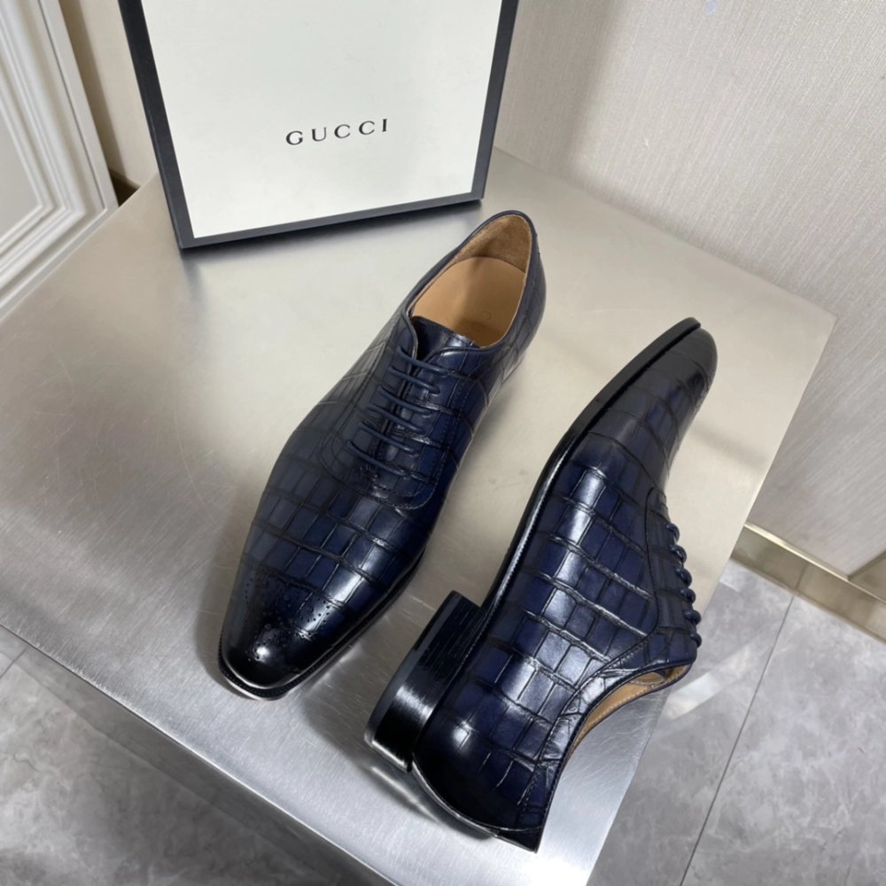 Gucci leather shoes 117,GUCCI SHOES,Business Shoes