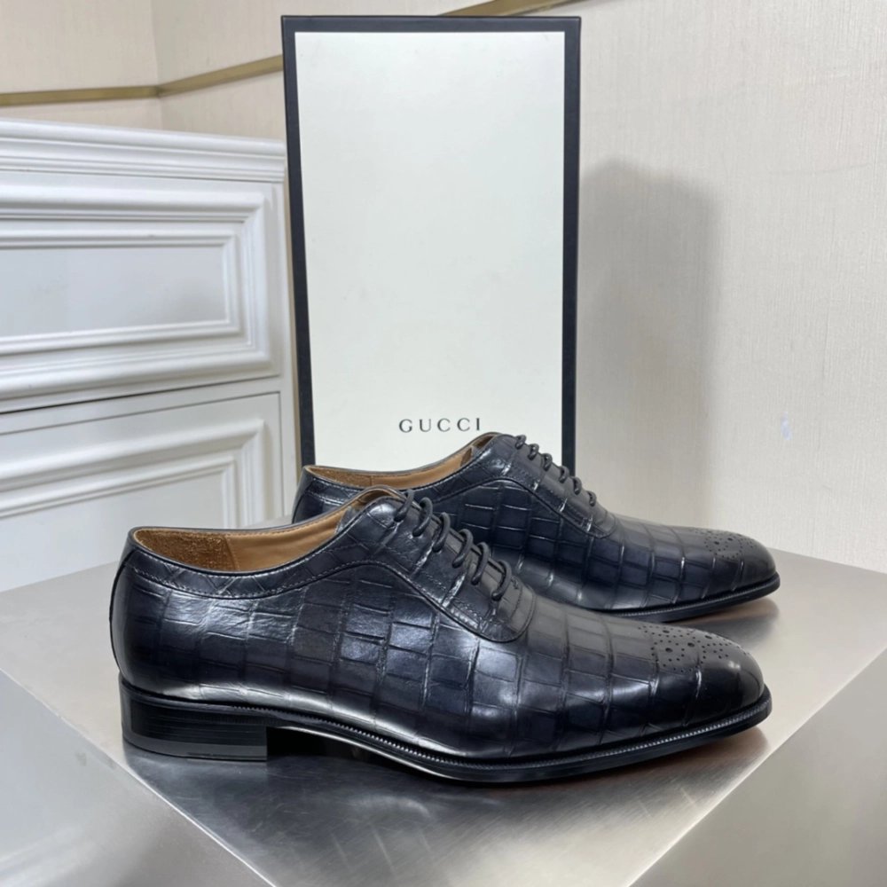 Gucci leather shoes 118,GUCCI SHOES,Business Shoes