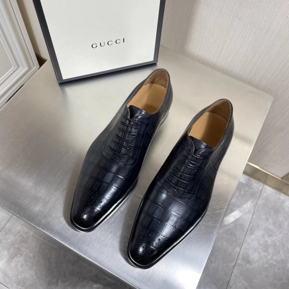 Gucci leather shoes 118,GUCCI SHOES,Business Shoes