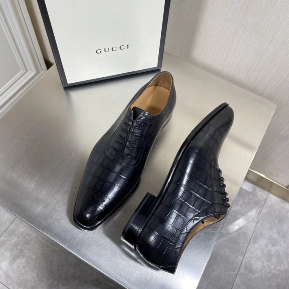 Gucci leather shoes 118,GUCCI SHOES,Business Shoes