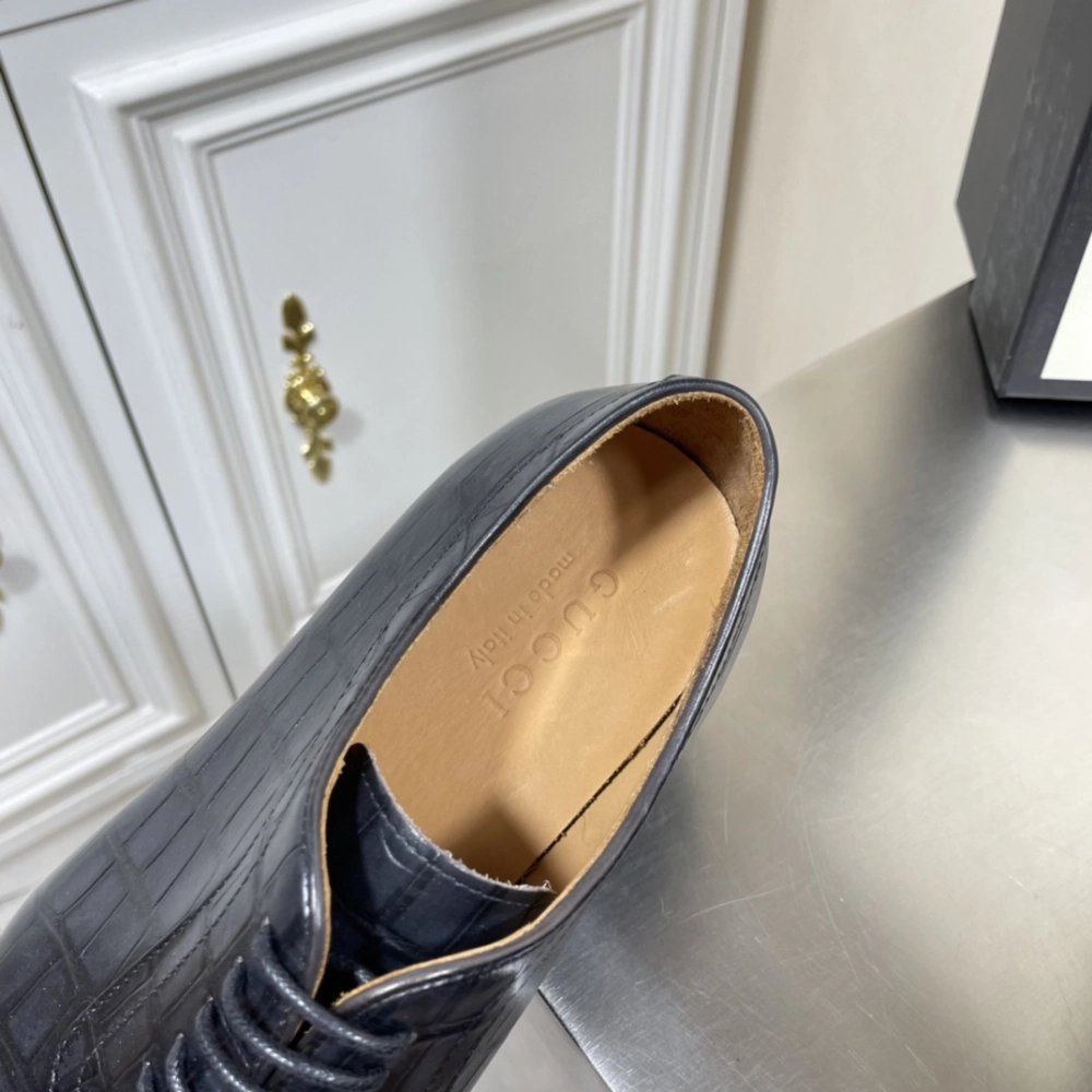 Gucci leather shoes 118,GUCCI SHOES,Business Shoes