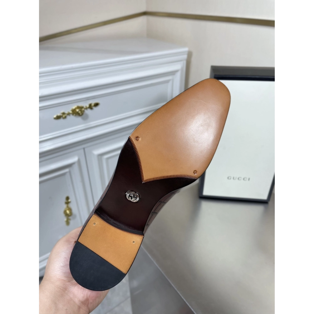 Gucci leather shoes 121,GUCCI SHOES,Business Shoes