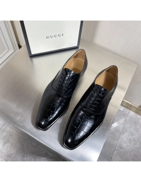 Gucci leather shoes 122,GUCCI SHOES,Business Shoes
