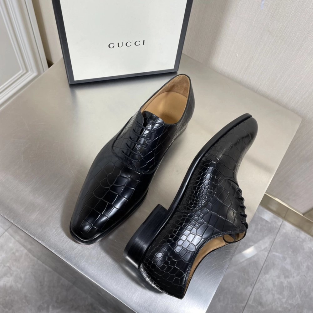 Gucci leather shoes 122,GUCCI SHOES,Business Shoes