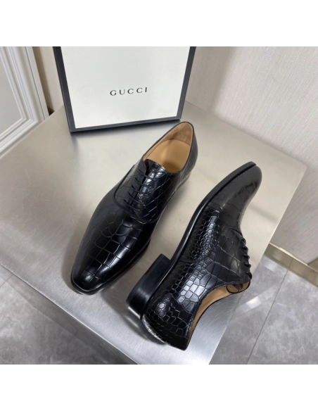 Gucci leather shoes 122,GUCCI SHOES,Business Shoes