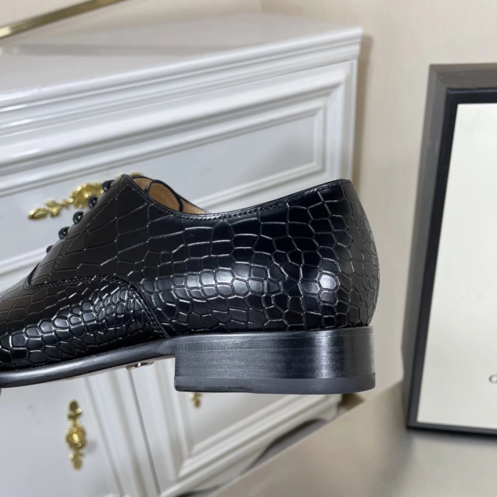 Gucci leather shoes 122,GUCCI SHOES,Business Shoes