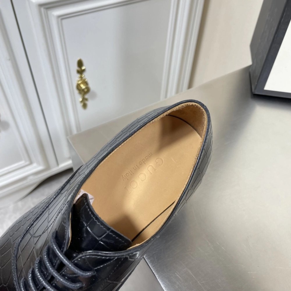 Gucci leather shoes 122,GUCCI SHOES,Business Shoes