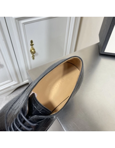 Gucci leather shoes 122,GUCCI SHOES,Business Shoes