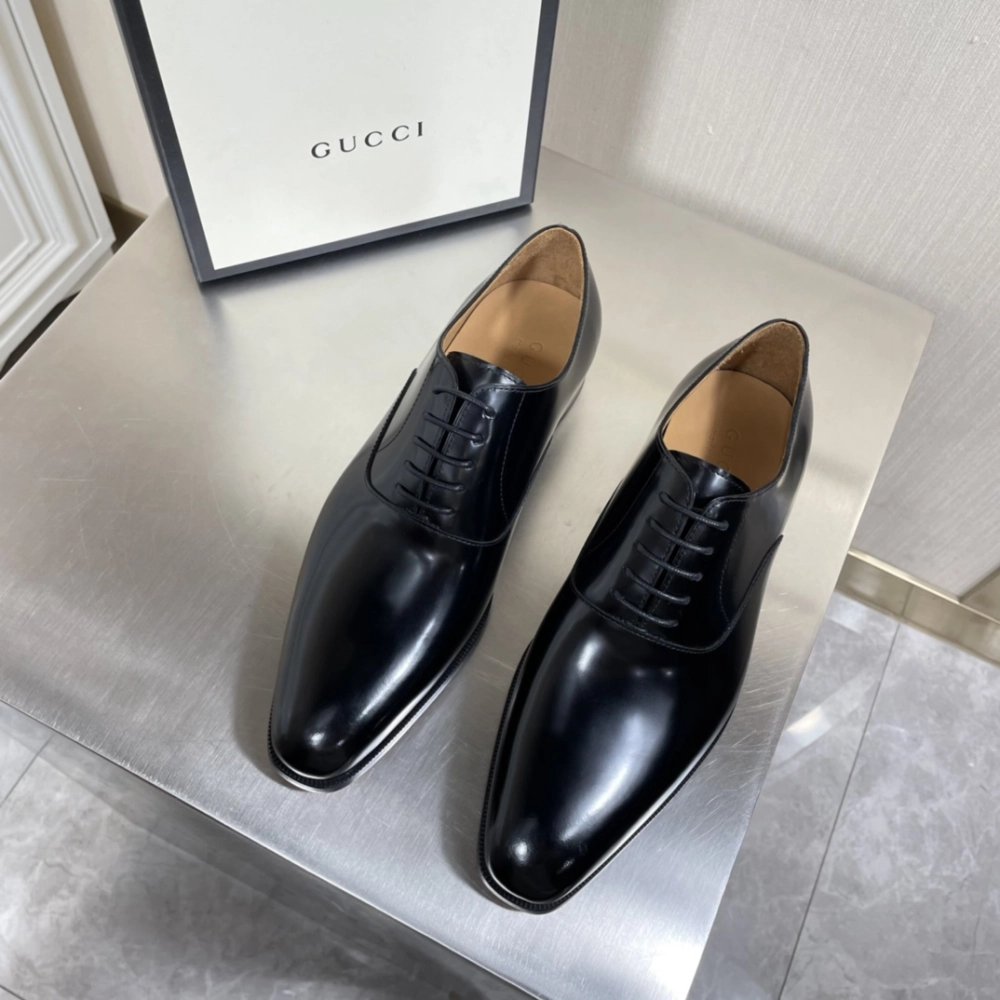 Gucci leather shoes 123,GUCCI SHOES,Business Shoes