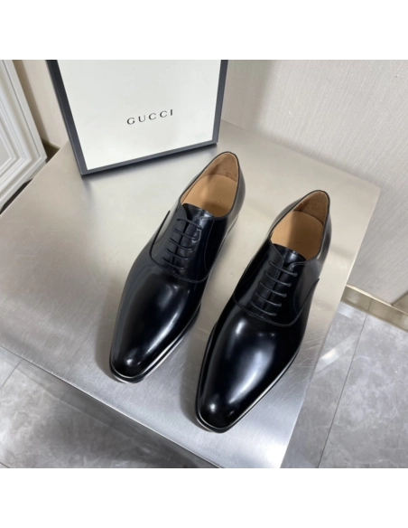 Gucci leather shoes 123,GUCCI SHOES,Business Shoes