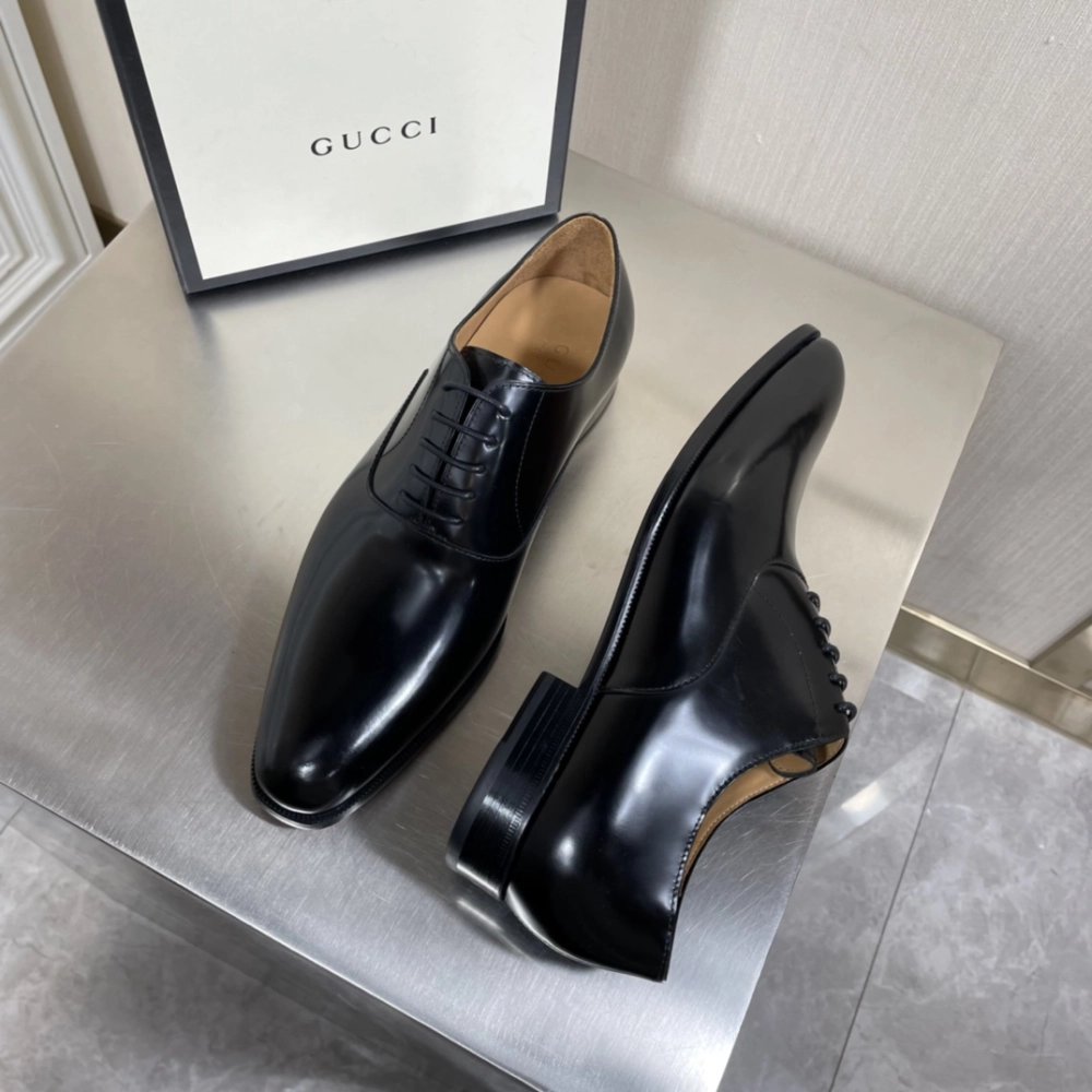 Gucci leather shoes 123,GUCCI SHOES,Business Shoes