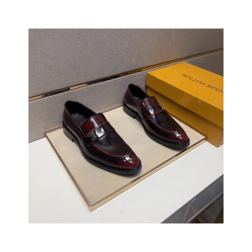Louis Vuitton leather shoes 040,Louis Vuitton Leather Shoes,LOUIS VUITTON Sneakers,Business Shoes
