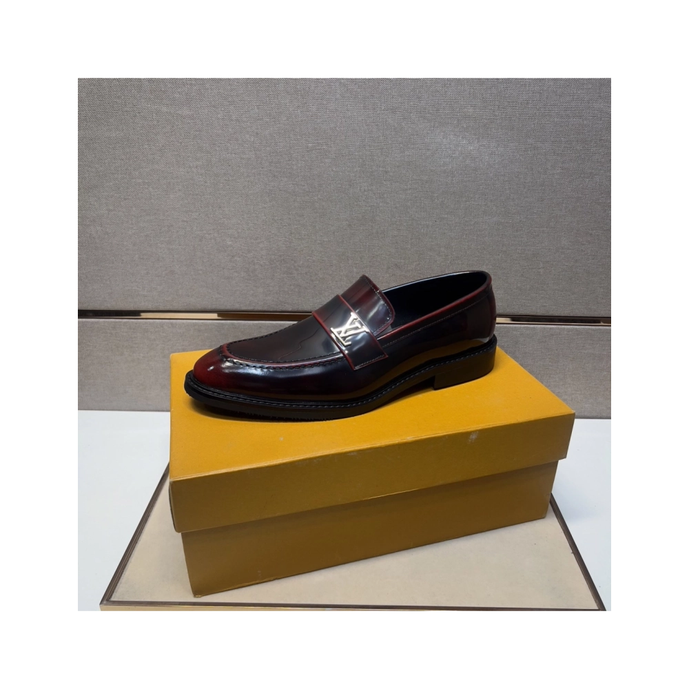 Louis Vuitton leather shoes 040,Louis Vuitton Leather Shoes,LOUIS VUITTON Sneakers,Business Shoes