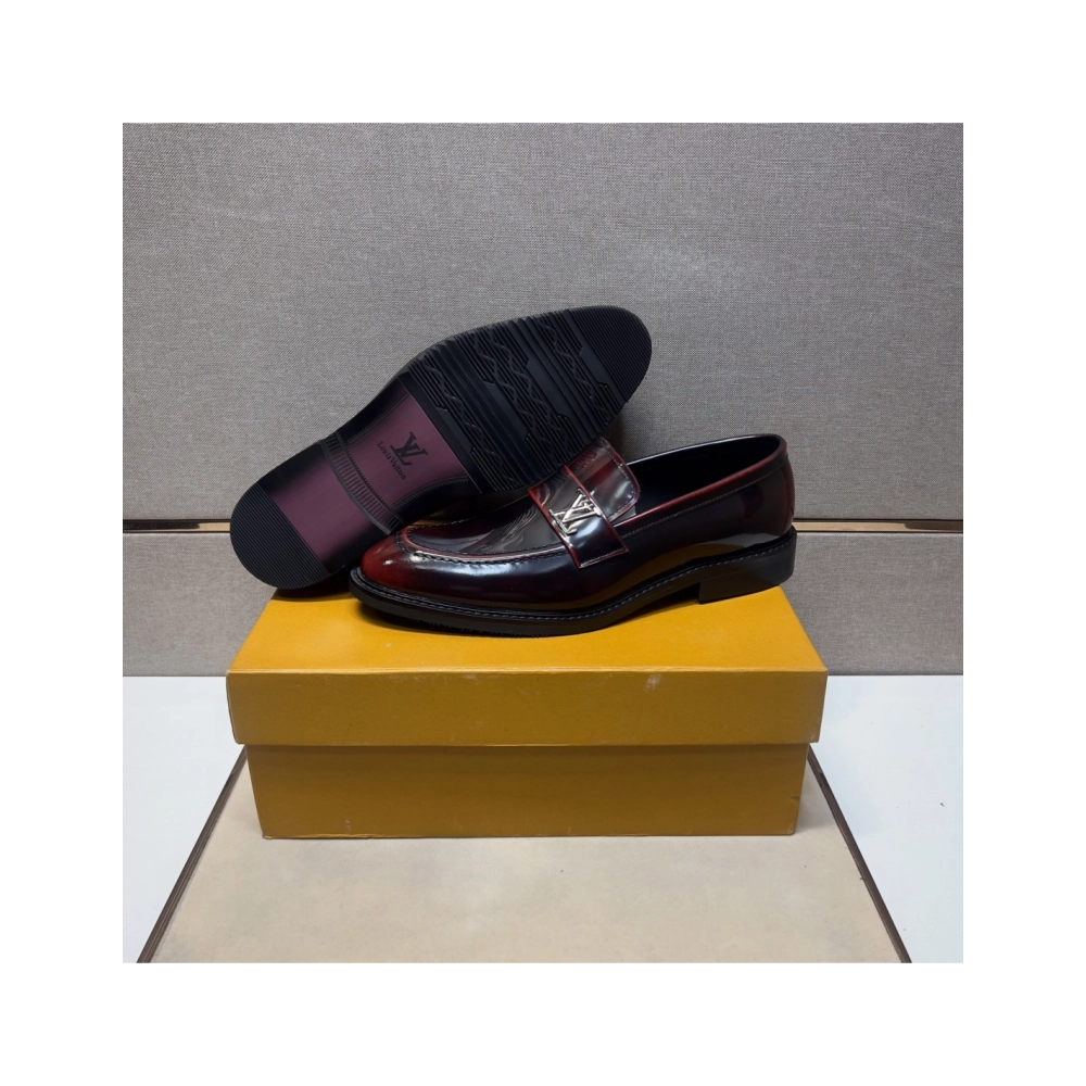 Louis Vuitton leather shoes 040,Louis Vuitton Leather Shoes,LOUIS VUITTON Sneakers,Business Shoes