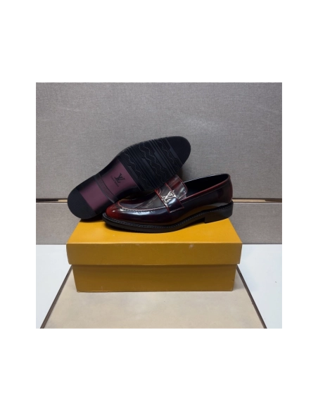 Louis Vuitton leather shoes 040,Louis Vuitton Leather Shoes,LOUIS VUITTON Sneakers,Business Shoes