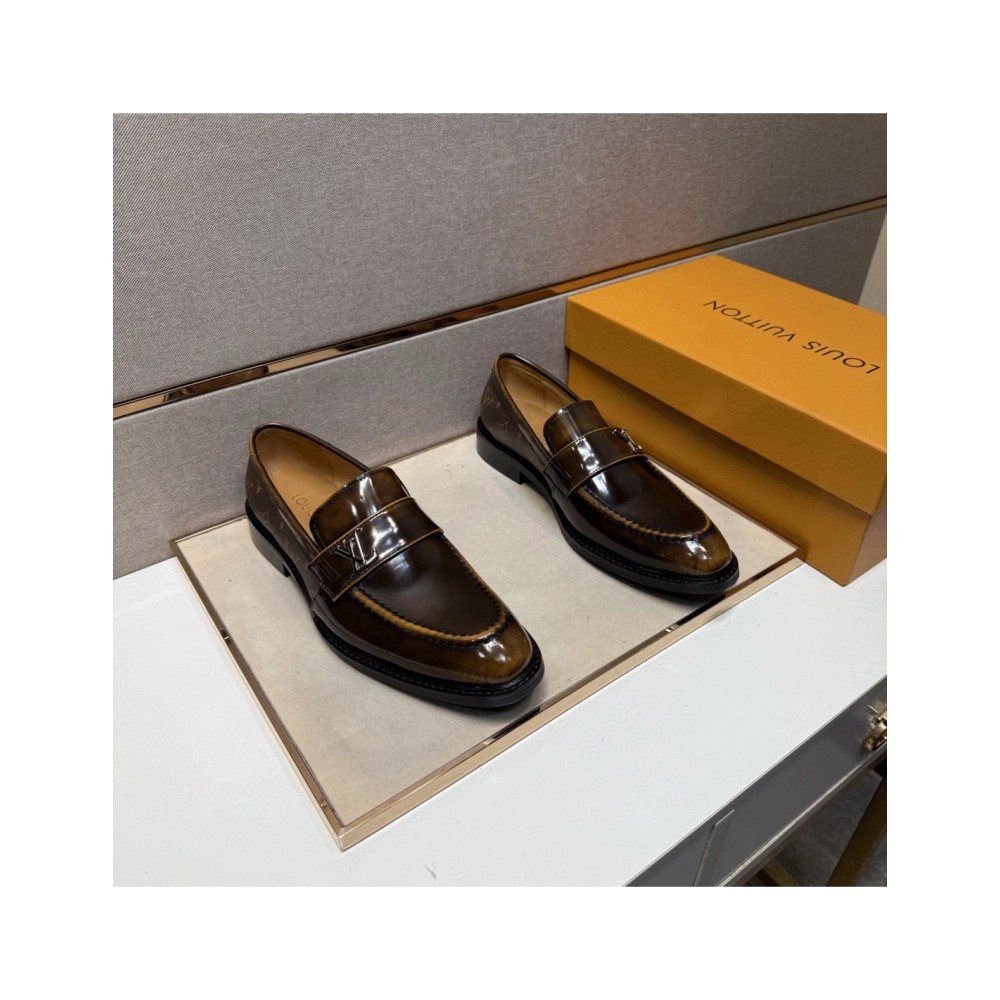 Louis Vuitton leather shoes 041,Louis Vuitton Leather Shoes,LOUIS VUITTON Sneakers,Business Shoes