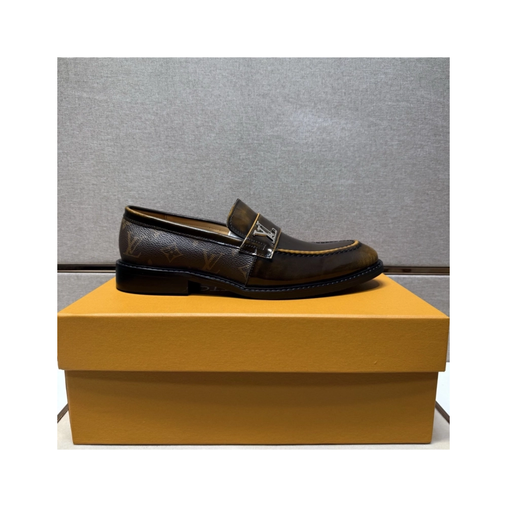 Louis Vuitton leather shoes 041,Louis Vuitton Leather Shoes,LOUIS VUITTON Sneakers,Business Shoes