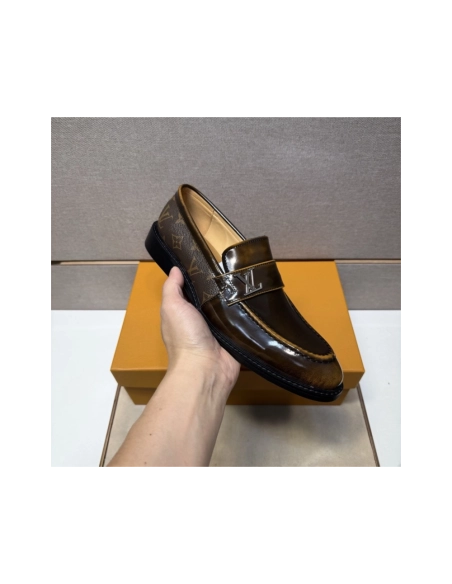 Louis Vuitton leather shoes 041,Louis Vuitton Leather Shoes,LOUIS VUITTON Sneakers,Business Shoes