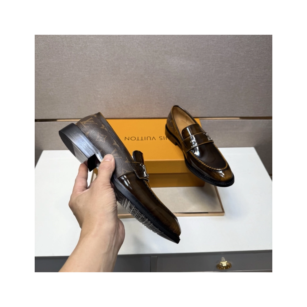 Louis Vuitton leather shoes 041,Louis Vuitton Leather Shoes,LOUIS VUITTON Sneakers,Business Shoes