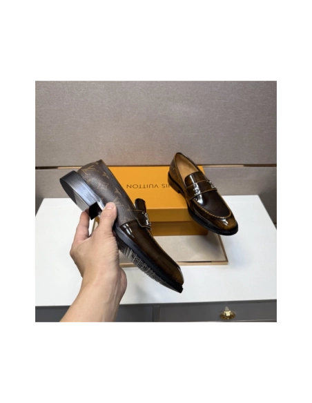 Louis Vuitton leather shoes 041,Louis Vuitton Leather Shoes,LOUIS VUITTON Sneakers,Business Shoes